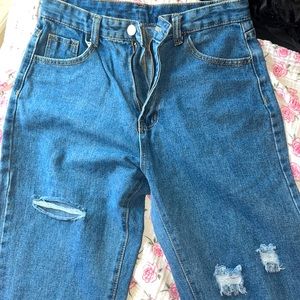 SHEIN oversized jeans